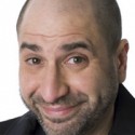 Comedian Dave Attell in studio