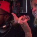 VIDEO: Chris Flosses Intern in Studio