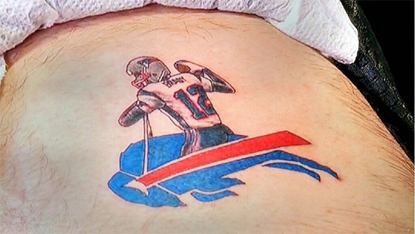 NFL Buffalo Bills Game Day Face Temporary Tattoo  Walmartcom