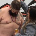 VIDEO: Morning Bull Mardi Gras Man Boobs Contest